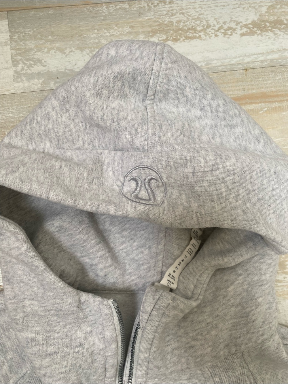 USC Gray Half-Zip Hooded Sweatshirt - Picture 4 of 7